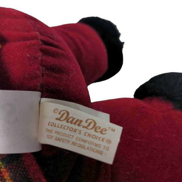 Dan Dee Snowflake Teddy Bear Female Christmas Plush Stuffed Animal 2007 13" - Picture 7 of 8